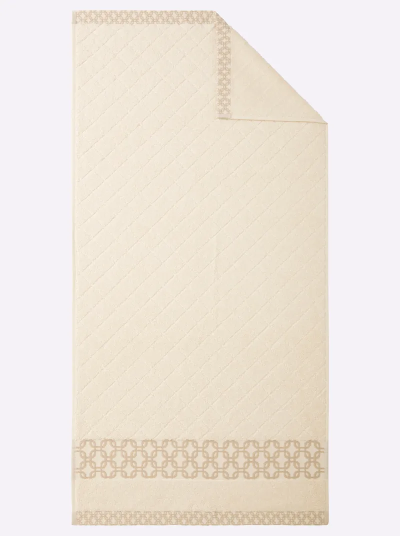 wäschepur Handtuch champagner, Champagner, – Produktbild 3 von 3