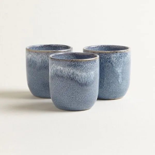 onomao onomao Becher - Traditionell, Graublau, – Produktbild 4 von 4
