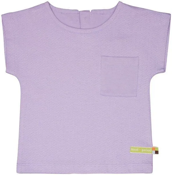 loud + proud loud + proud Babys & Kinder Blusenshirt aus Musseline Jersey, GOTS-zertifiziert, Lilac(lila), – Produktbild 1 von 2