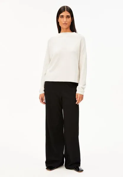 ARMEDANGELS ARMEDANGELS MERINAA Damen Pullover aus Bio-Baumwolle, Oatmilk, – Produktbild 4 von 4