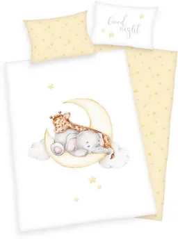 Baby Best Baby Best Babybettwäsche Sleeping little Bear, Flanell, 2 teilig, mit liebevollem Motiv – Produktbild 1 von 1