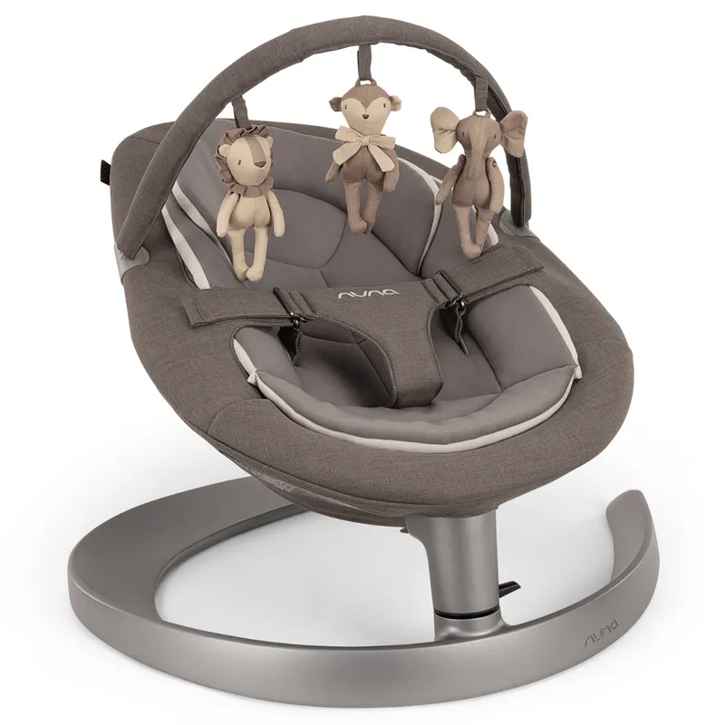 Nuna Nuna Babywippe Leaf Grow mit Spielzeugbügel, Granite, – Produktbild 1 von 1