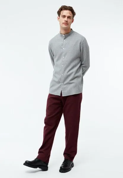Givn Berlin Givn Berlin Flanell-Hemd Wes Mid, Grey, – Produktbild 3 von 4