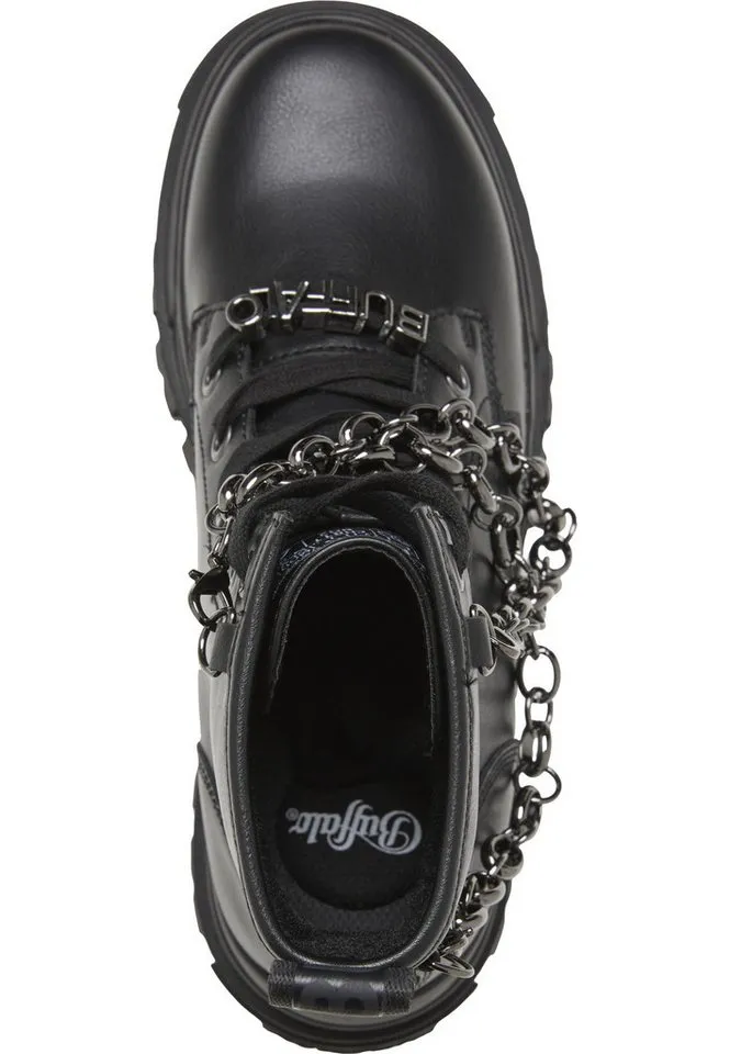 Buffalo Buffalo ASPHA RLD ICE - VEGAN NAPPA Stiefel, Schwarz, – Produktbild 3 von 5