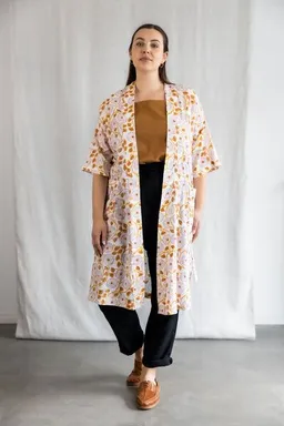 Jyoti - Fair Works Jyoti - Fair Works Bio-Baumwoll Cardigan Rohani – Produktbild 1 von 1