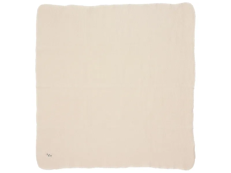 Lilano Lilano Babydecke Bio-Merinowolle natur Maße 90 x 85 cm, Natur, – Produktbild 2 von 2