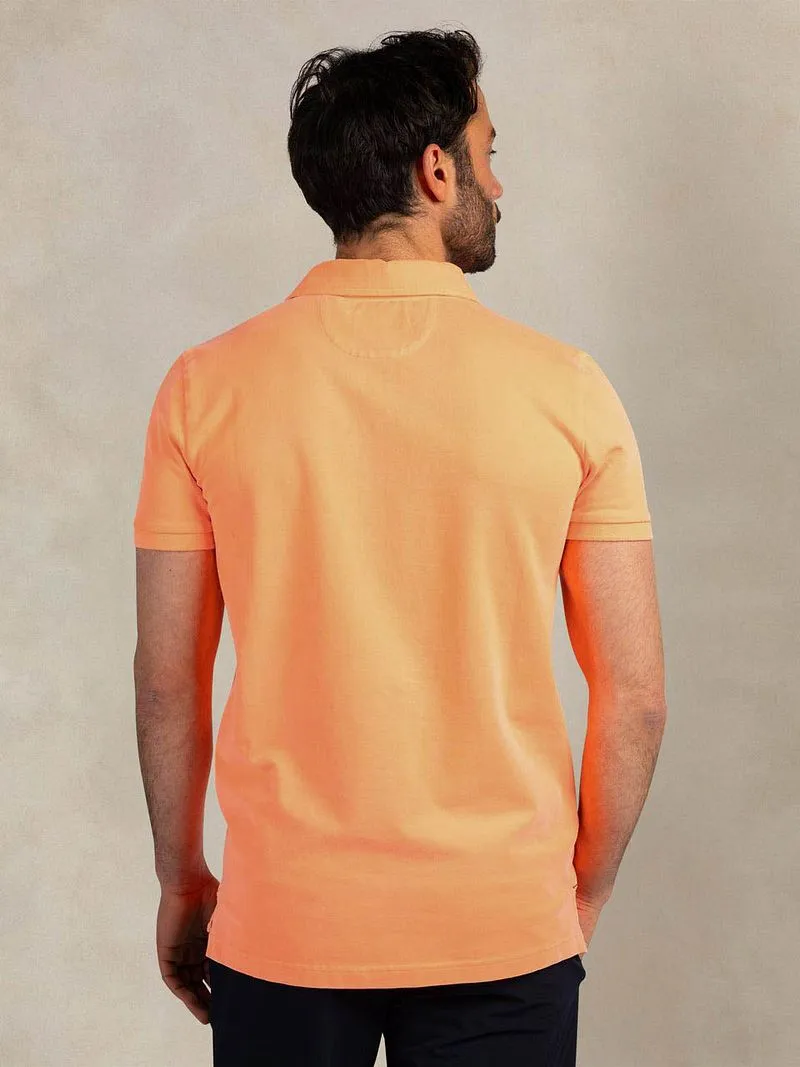 new zealand auckland new zealand auckland NZA Polo Hawera Mandarine Orange, Orange, – Produktbild 3 von 5