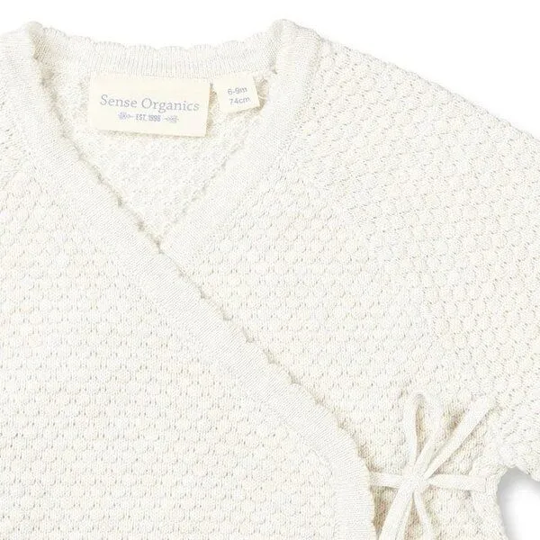 Sense Organics sense-organics P. Picasso Baby Strickjacke cream von Sense Organics GOTS – Produktbild 3 von 4