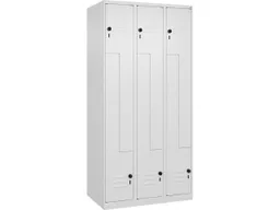 C+P C+P Z-Spind Classic PLUS, 6 Fächer, 1850x900x500mm, Verkehrsweiß/Verkehrsweiß – Produktbild 1 von 1