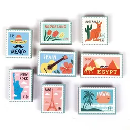 WERKHAUS WERKHAUS Magnet-Set - Briefmarken 2 – Produktbild 1 von 1