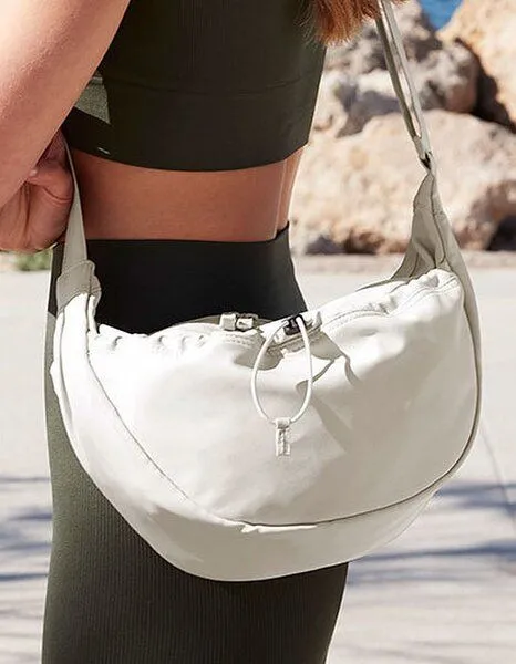 Quadra Quadra Hüft-/Gürteltaschen aus recycelten Material, Natural stone (grau), – Produktbild 3 von 3