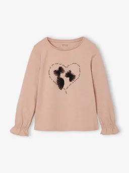 Vertbaudet Mädchen Langarmshirt pudrig – Produktbild 1 von 1