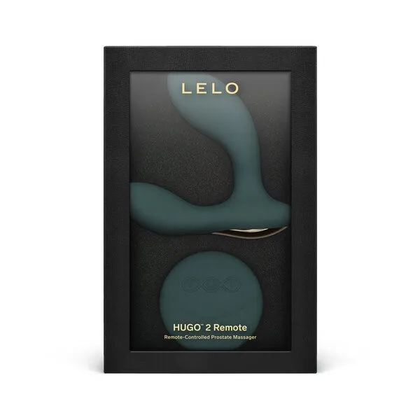LELO Prostata Vibrator mit Fernbedienung - LELO HUGO 2 Remote, Grün, – Produktbild 2 von 4