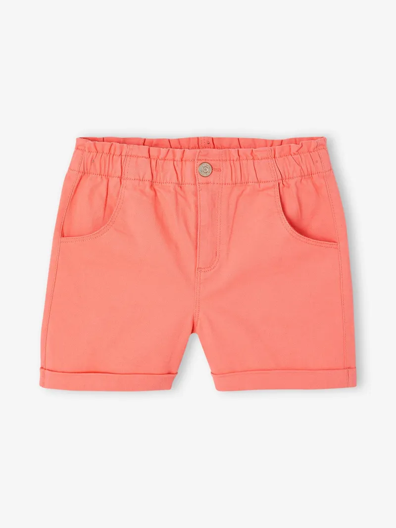 Vertbaudet Mädchen Shorts mit Dehnbund BASIC, Rosa, – Produktbild 1 von 4