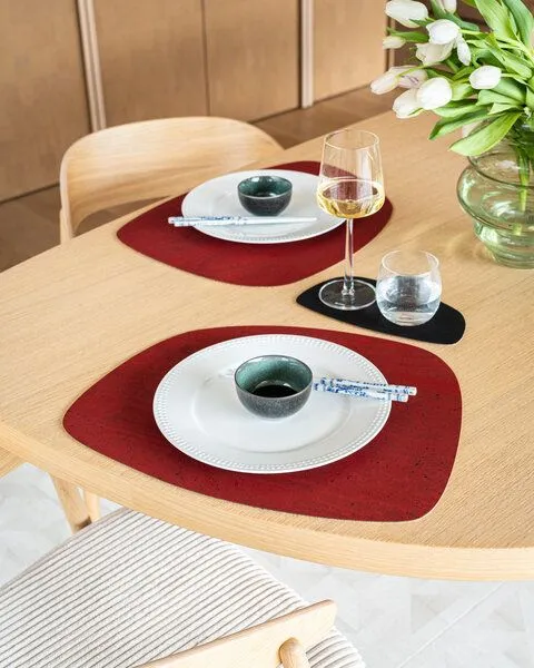 Clarissakork Clarissakork Tischset Koa, Rubin, – Produktbild 1 von 1