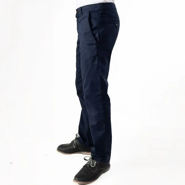 fairjeans fairjeans Chino in dunkelblau aus Bio-Baumwolle, faire Hose, GOTS – Produktbild 3 von 4