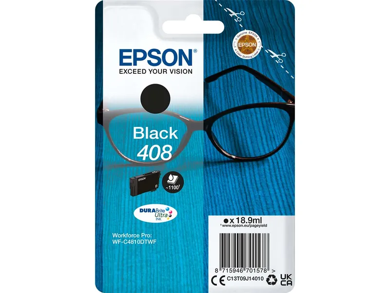 Epson Epson Tintenpatrone 408 schwarz – Produktbild 1 von 1