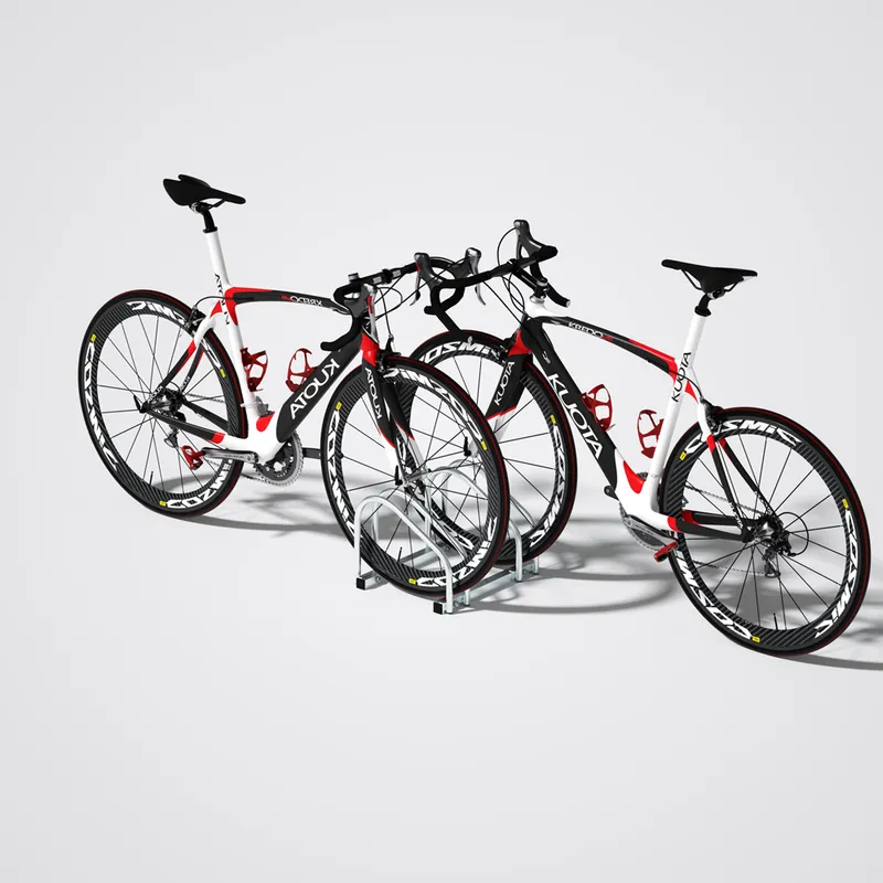 Casaria® Casaria Fahrradständer für 2 Fahrräder 48x32x27cm – Produktbild 1 von 1