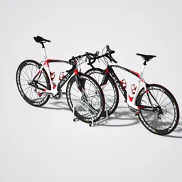 Casaria® Casaria Fahrradständer für 2 Fahrräder 48x32x27cm – Produktbild 1 von 1