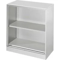 Regal "CONTACT", Höhe 91,5 cm (BxT) 80 x 43,5 , silber – Produktbild 1 von 1
