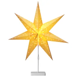 Casaria® Casaria® Papierstern LED Ornament inkl Ständer – Produktbild 1 von 1