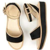 Will s Vegan Store Will's Vegan Store Damen vegan Sandalen Beige & Schwarz – Produktbild 1 von 1