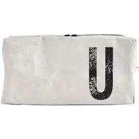 renna deluxe renna deluxe Kulturtasche und Kosmetiktasche mit Monogramm, vegan GRAU – Produktbild 1 von 1