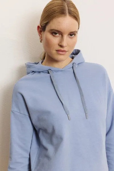 Tranquillo Tranquillo Hoodie Arvidee aus Biobaumwolle - tempest blue – Produktbild 7 von 8