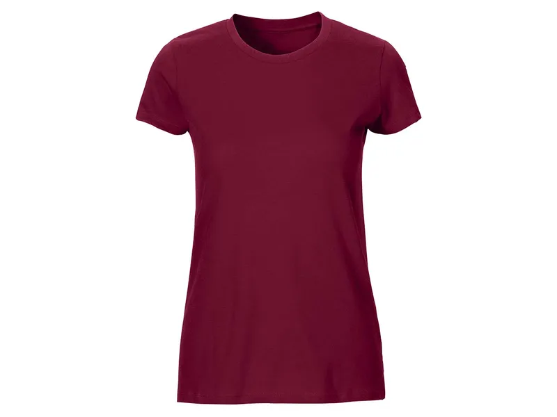 Neutral Neutral® Damen Ladies Fit T-Shirt von Neutral Bio Baumwolle, Bordeaux, – Produktbild 1 von 5
