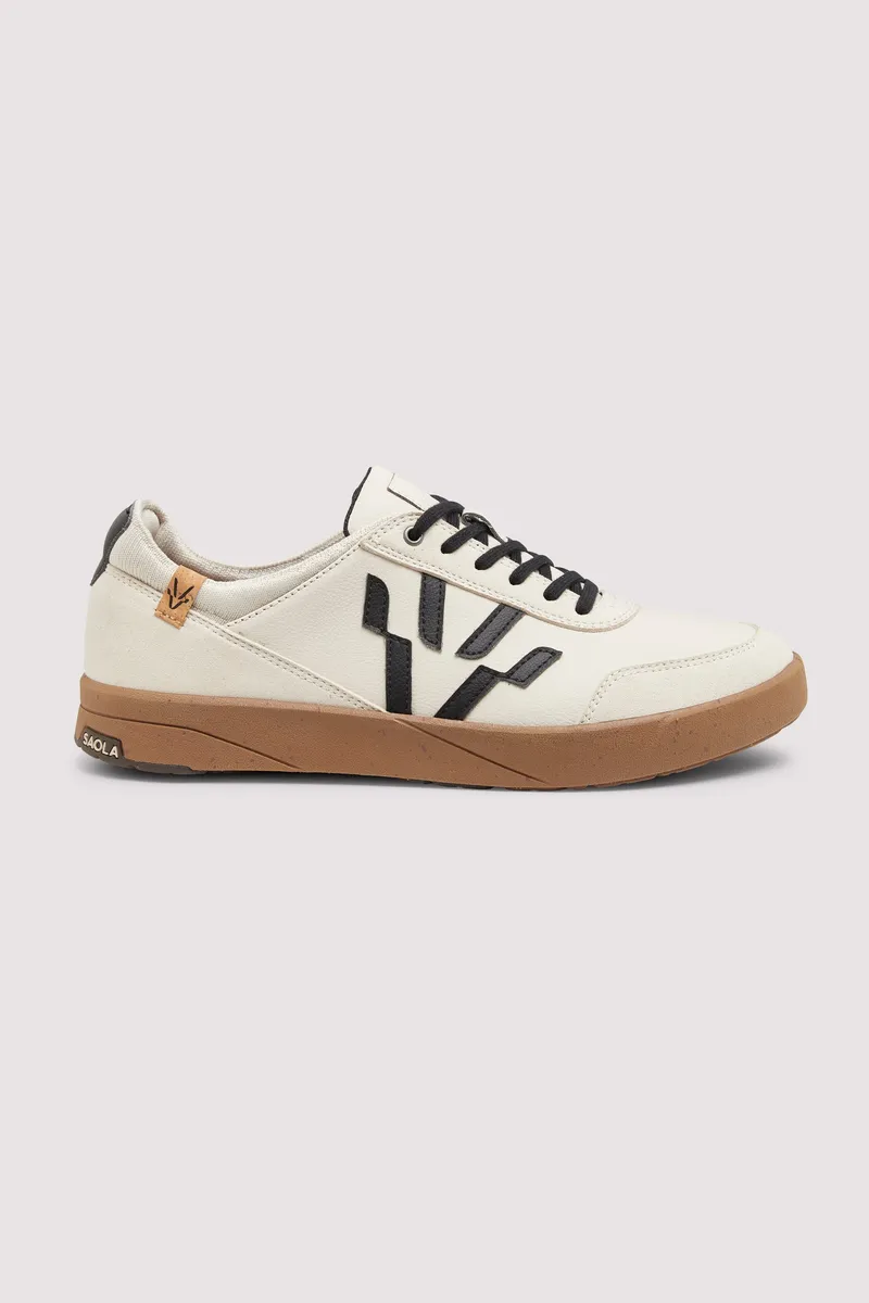 SAOLA SAOLA Herren vegan Sneaker Herren In Den Farben Cali Sand Und Schwarz, Schwarz, – Produktbild 1 von 2