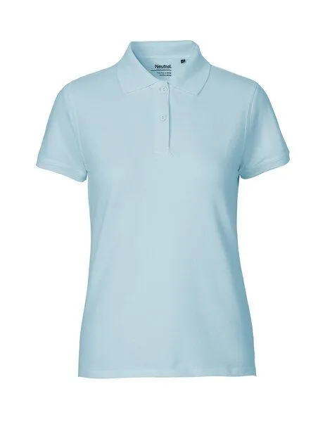 Neutral® - 3FREUNDE Neutral® - 3FREUNDE Frauen Poloshirt, Hellblau, – Produktbild 1 von 3