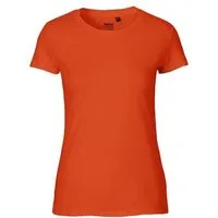 Neutral Neutral® Damen Ladies Fit T-Shirt von Neutral Bio Baumwolle, Orange, – Produktbild 1 von 1