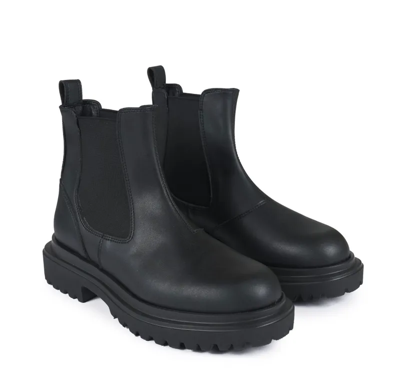 Risorse Future Risorse Future Damen vegan Stiefel Penny, Schwarz, – Produktbild 3 von 3
