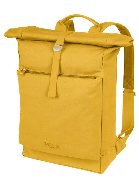 MELA Rucksack AMAR | von MELA | Fairtrade & GOTS zertifiziert, Gelb, – Produktbild 1 von 4