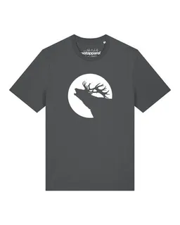 watapparel watapparel T-Shirt Unisex Röhrender Hirsch – Produktbild 1 von 1