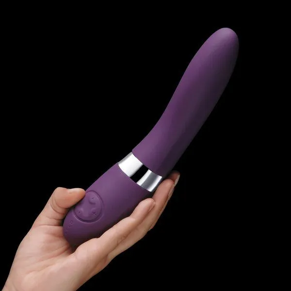 LELO Dual angetriebener Vibrator - LELO ELISE 2, Pflaume, – Produktbild 4 von 4