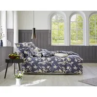 Cotonea Cotonea Bio Satin-Bettwäsche Ornament, Design: ornament (blau), – Produktbild 1 von 2