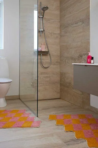 liv interior liv interior Hand-getüfteter Teppich SCALA, Orange/pink, – Produktbild 2 von 4