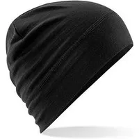 Beechfield Beechfield Damen / Herren Feinstrickmütze aus Merinowolle, Schwarz, – Produktbild 1 von 1