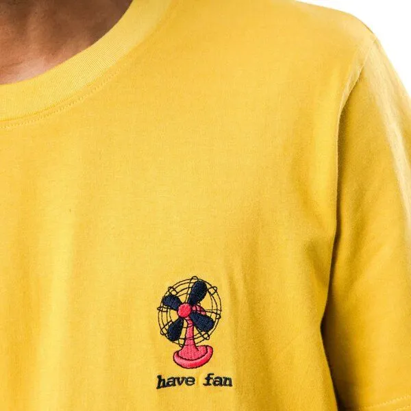 Brava Fabrics Brava Fabrics T-Shirt Have Fan, Gelb, – Produktbild 2 von 4