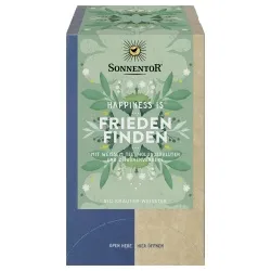 SONNENTOR Kräuter-Weißtee Happiness is ... Frieden finden im Beutel – Produktbild 1 von 1
