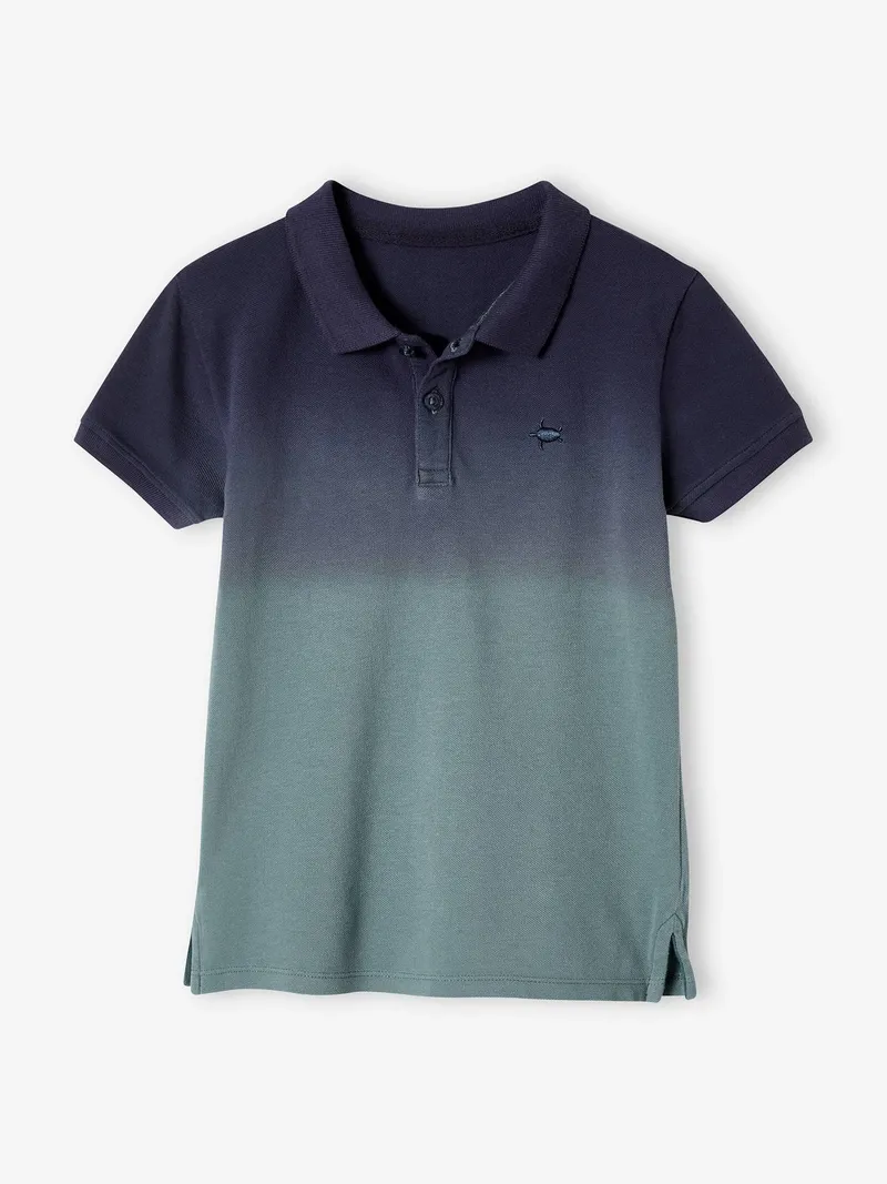 Vertbaudet Jungen Poloshirt, Marine, – Produktbild 3 von 4
