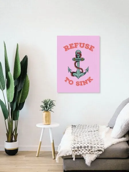 Photocircle Photocircle Poster / Leinwandbild - Refuse to sink – Produktbild 4 von 4
