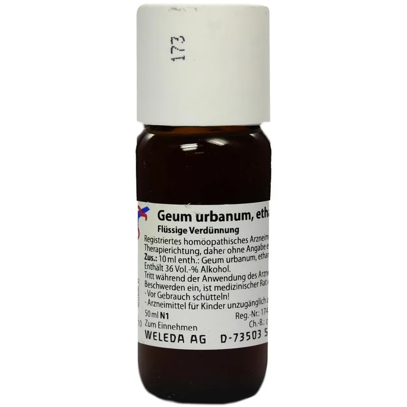 Weleda WELEDA GEUM URBANUM D 1 Dilution 50 ml Dilution – Produktbild 1 von 1