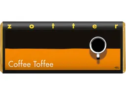 Zotter Zotter Bio-Schokolade "Coffee Toffee" Kaffeekuvertüre, 70 g – Produktbild 1 von 1