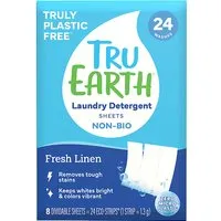 Tru Earth Tru Earth Waschmittelstreifen Non Bio Fresh Linen (24 Waschgänge) – Produktbild 1 von 1