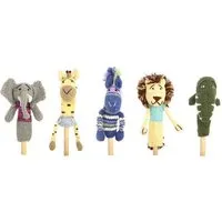 Gogo Olive Gogo Olive Fingerpuppen Tiere - Handgestrickt – Produktbild 1 von 1