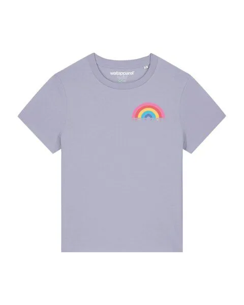 watapparel watapparel T-Shirt Frauen Women Power, Lavender, – Produktbild 1 von 3