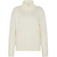 KnowledgeCotton Apparel KnowledgeCotton Apparel Halfzip Pullover mit hohem Kragen aus Merinowolle RWS – Produktbild 1 von 1