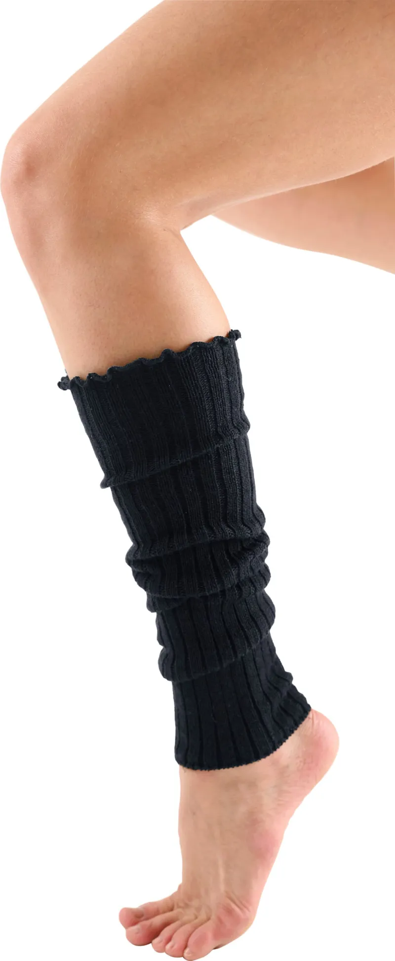 wäschepur Damen-Stulpen schwarz, Schwarz, – Produktbild 3 von 3